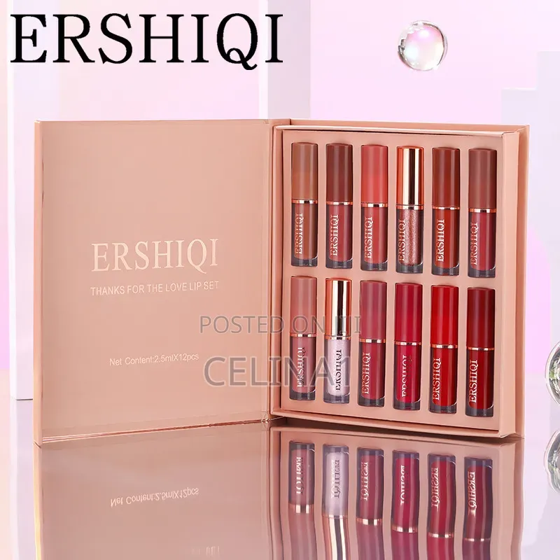 12 Book Lipgloss Set