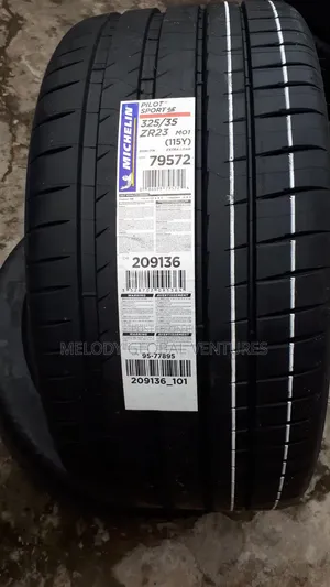 325/35r23 / 285/40r23 Michelin Tires Pilotsport High Performance Tires