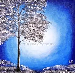 Blue Sunset: An Ethereal Transition