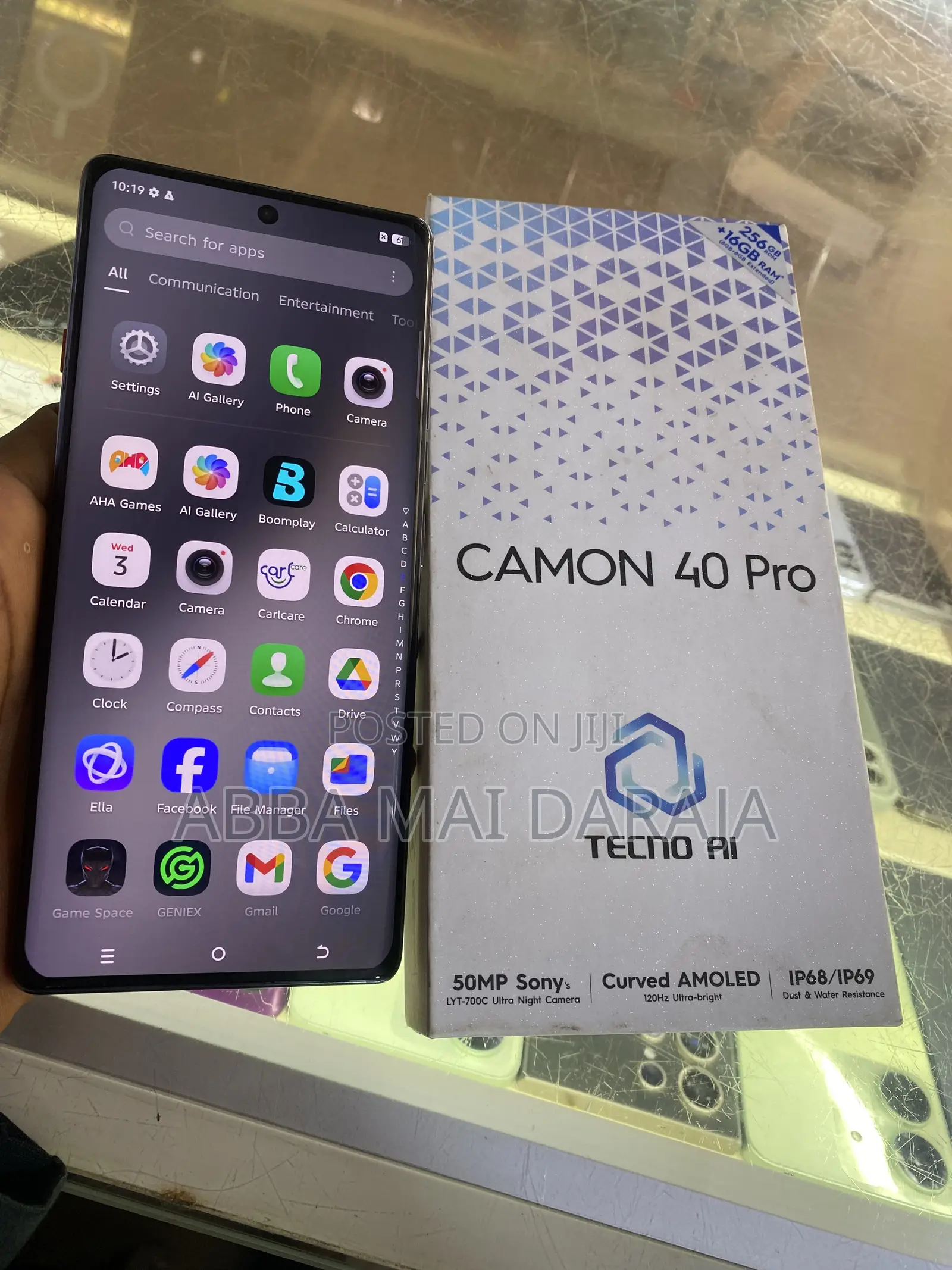 Tecno Camon 40 Pro 4G 256 GB Gray