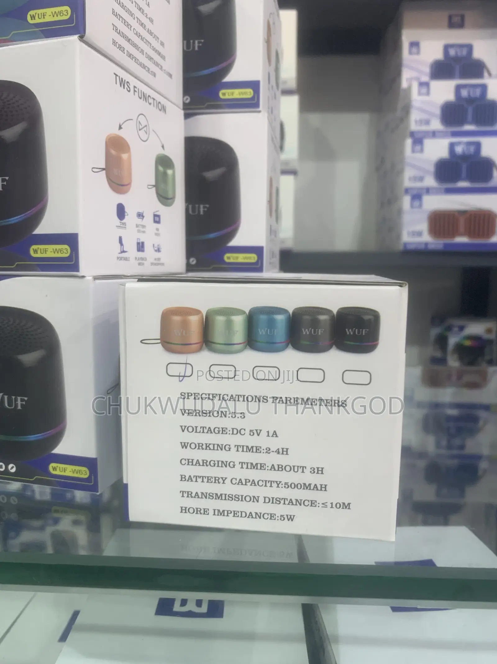 Wuf W63 Portable Wireless Bluetooth Speaker
