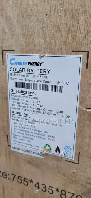 Strong and Long Lasting Cworth 20kwh Lithium Battery