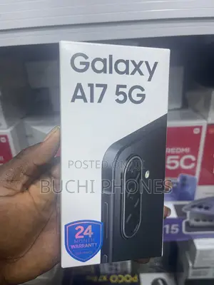 New Samsung Galaxy A17 5G 128 GB Black