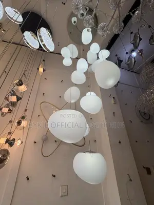 Raindrops Chandelier by 20 Led Bulbs
