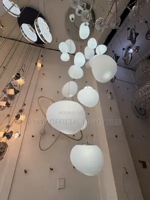 Raindrops Chandelier by 20 Led Bulbs