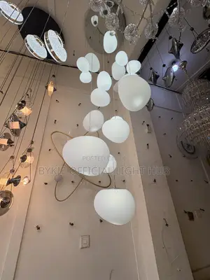 Raindrops Chandelier by 20 Led Bulbs