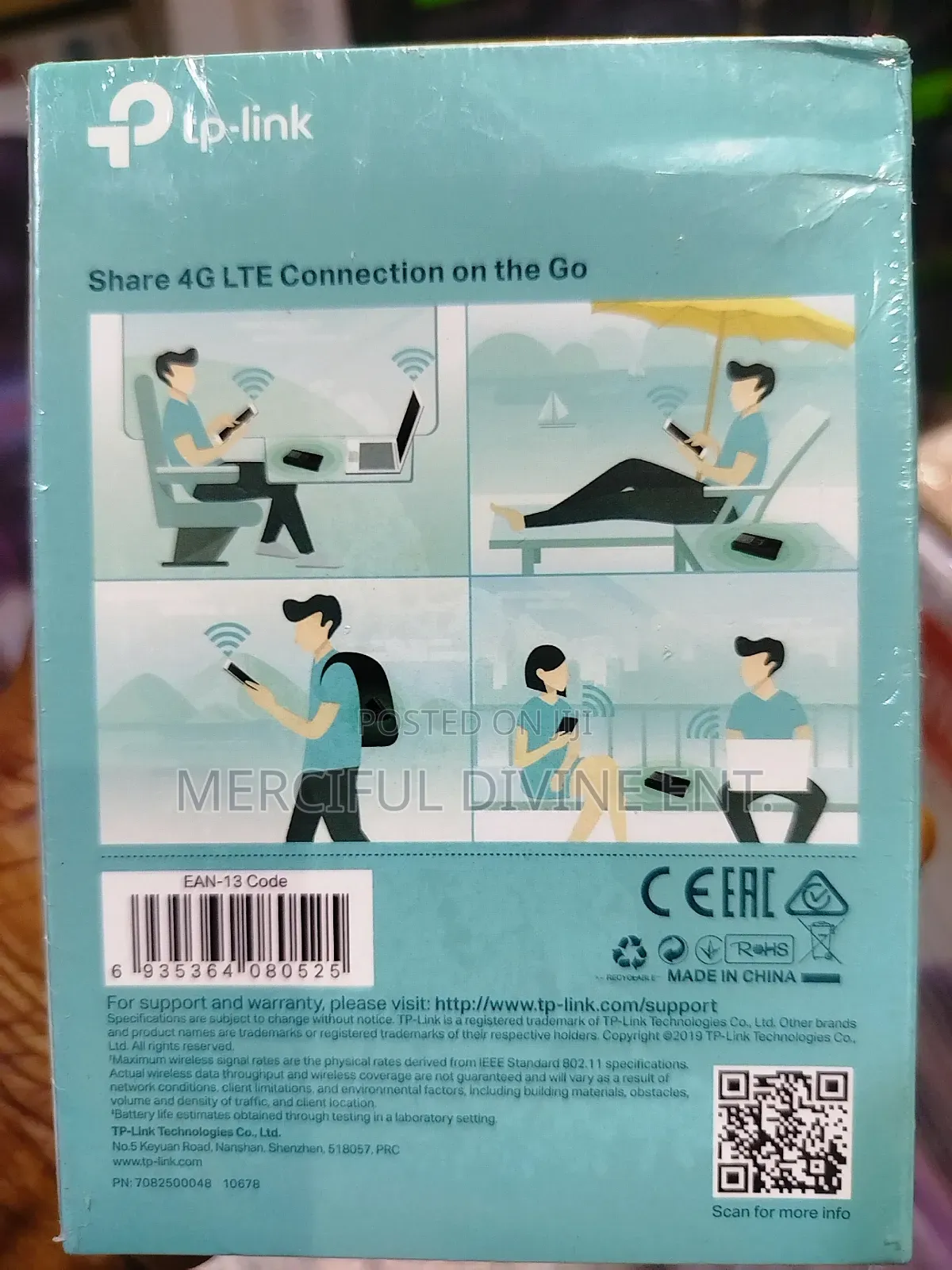 Tp-Link M7350 4g Lte Mobile Wifi 150mbps