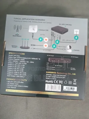 Marsriva Smart Mini Dc Ups Keep Wifi Power On