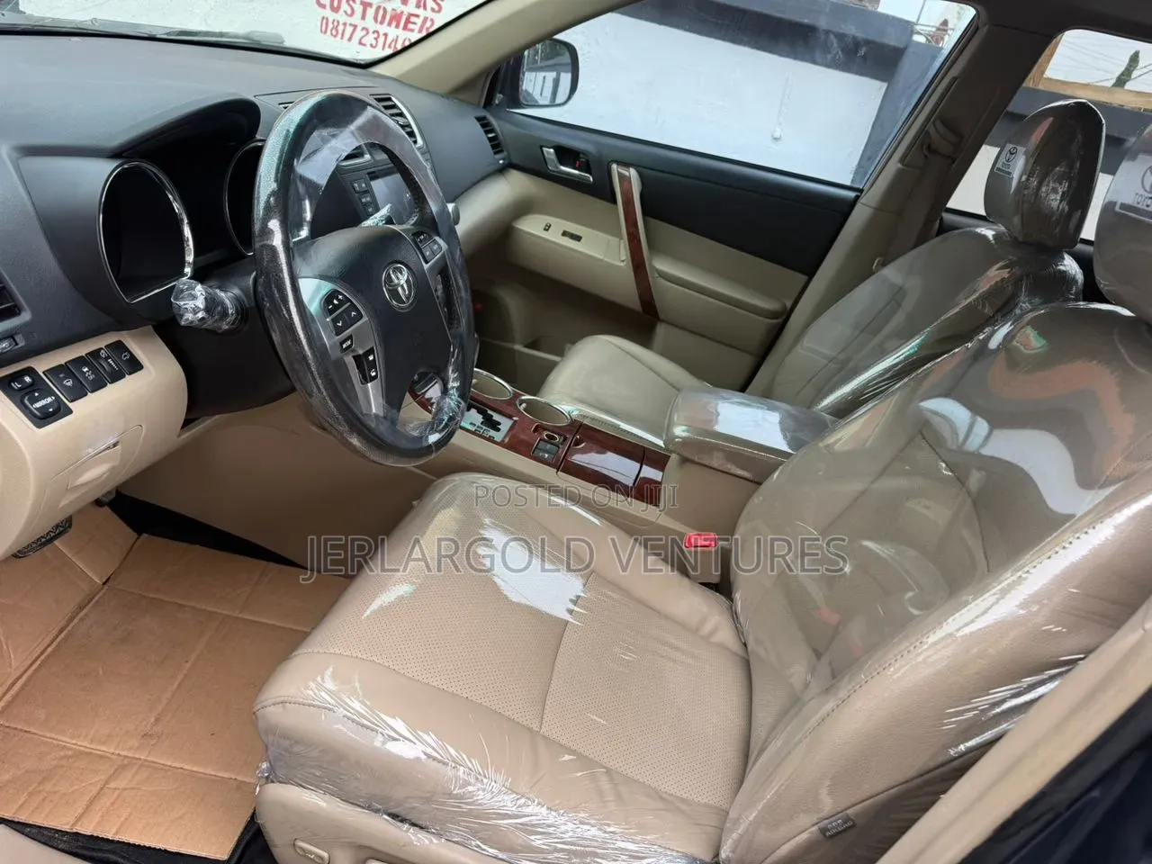 Toyota Highlander Limited 2012 Gray