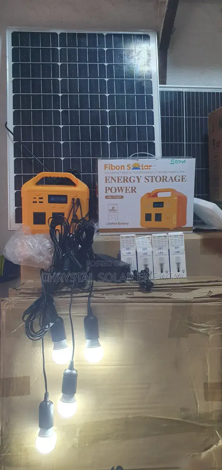 500watts Solar Inverter With 100watt Solar Panel