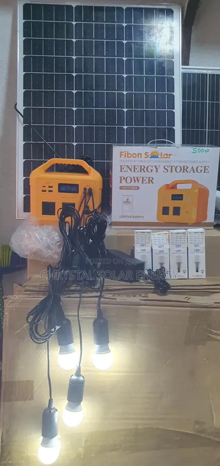 500watts Solar Inverter With 100watt Solar Panel