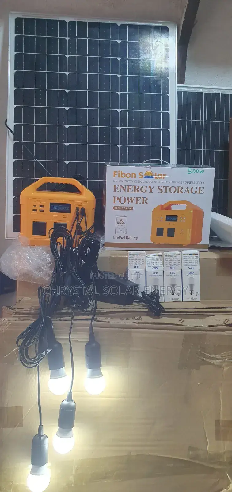 500watts Solar Inverter With 100watt Solar Panel