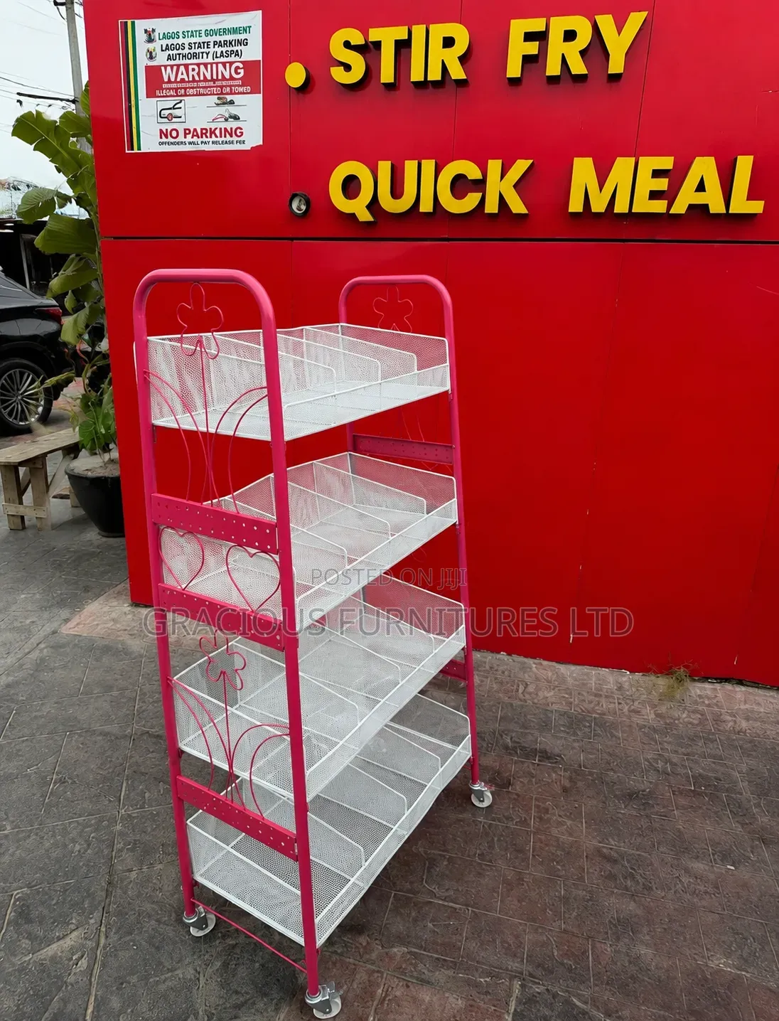 Snack Display Shelf