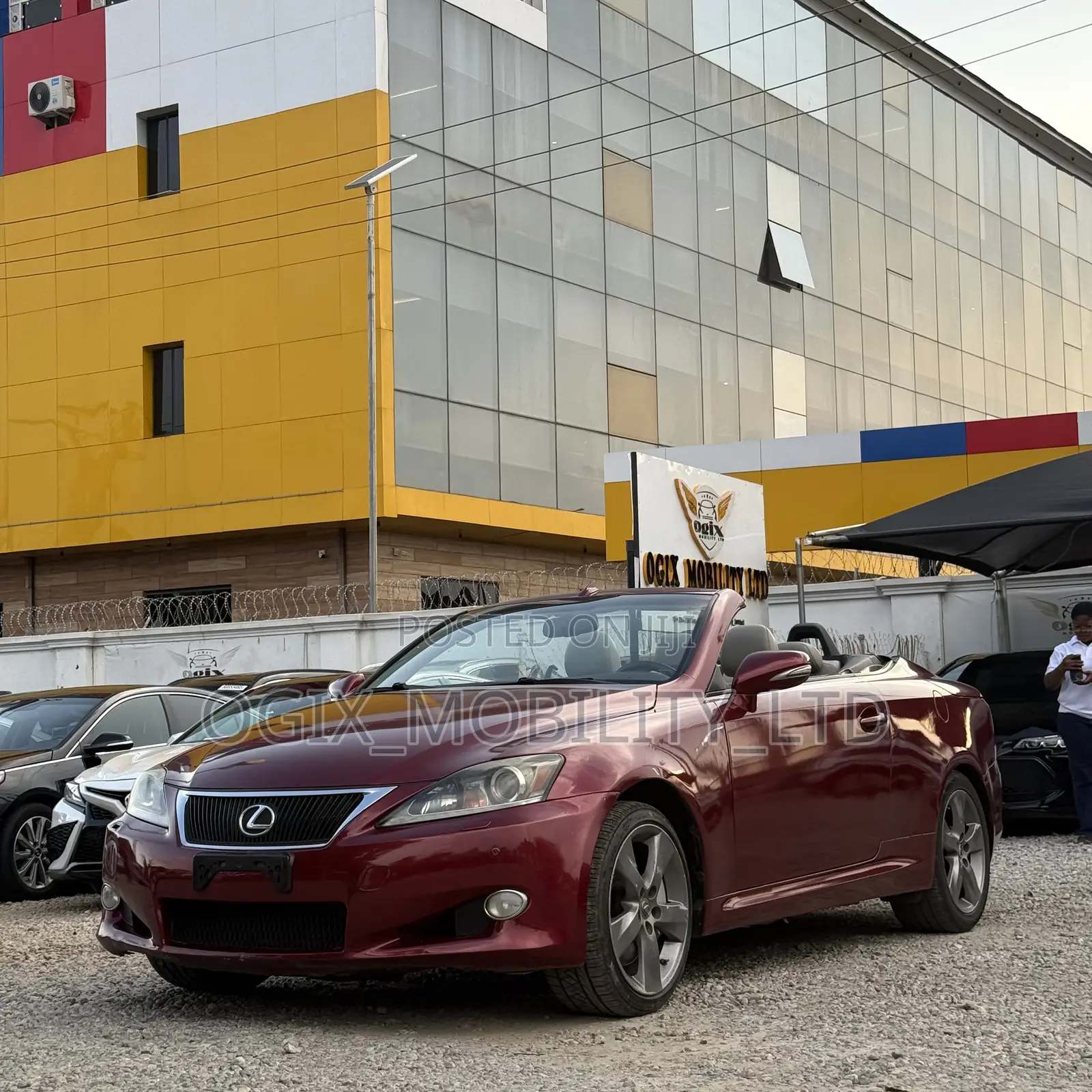 Lexus IS 2011 Red