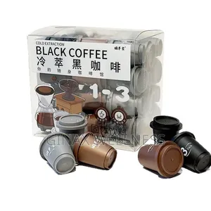 Mini Black Coffee Cup Candy (Assorted Coffee Flavours) – 36 Pieces