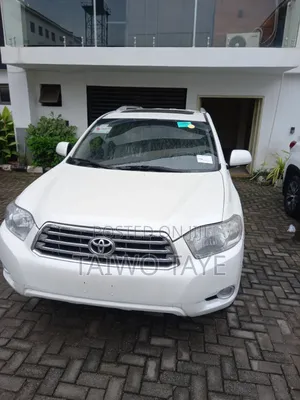 Toyota Highlander Limited 2010 White