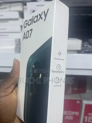 New Samsung Galaxy A07 4G 128 GB Black