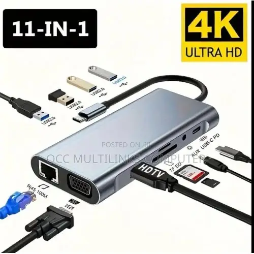 Type C to HDTV 11 in 1