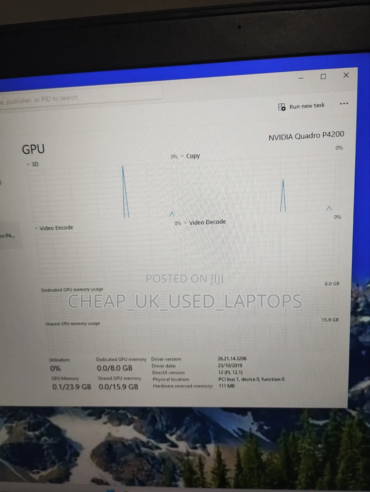 Laptop Dell Precision 7730 16GB Intel Core i9 SSD 512GB