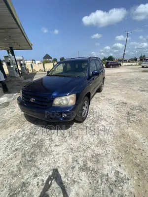 Toyota Highlander V6 AWD 2003 Blue