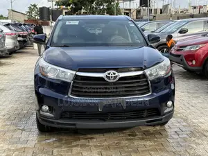 Toyota Highlander Limited 4dr SUV AWD (3.5L 6cyl 6A) 2015 Blue