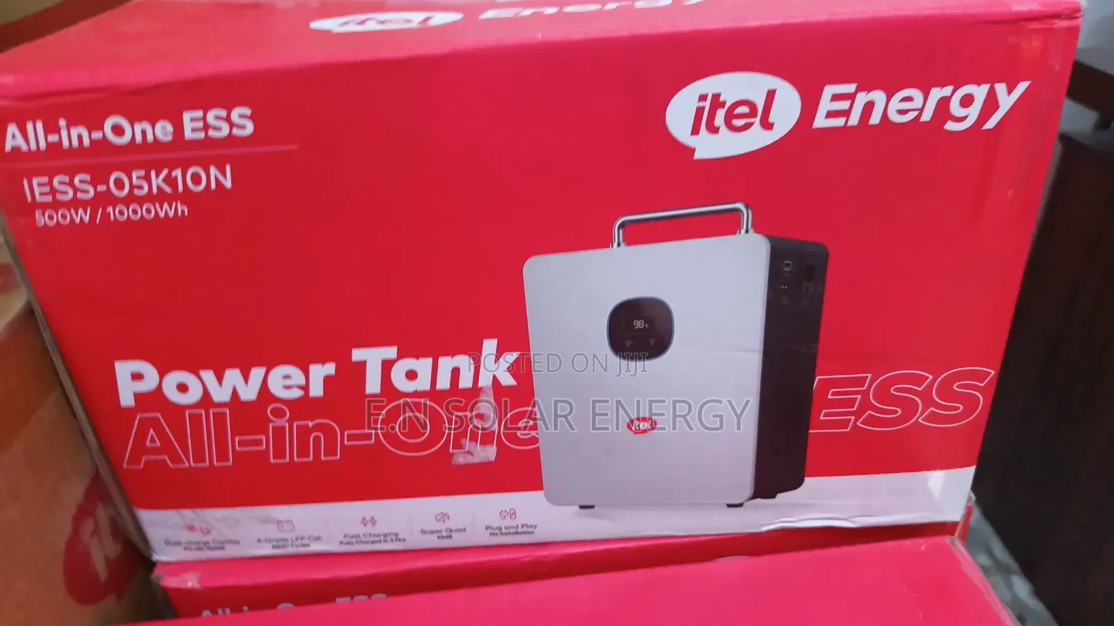 Solar Itel Power Tank Product Available