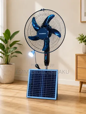 Rechargeable Solar Fan