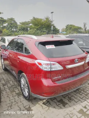 Lexus RX 450h 2010 Red