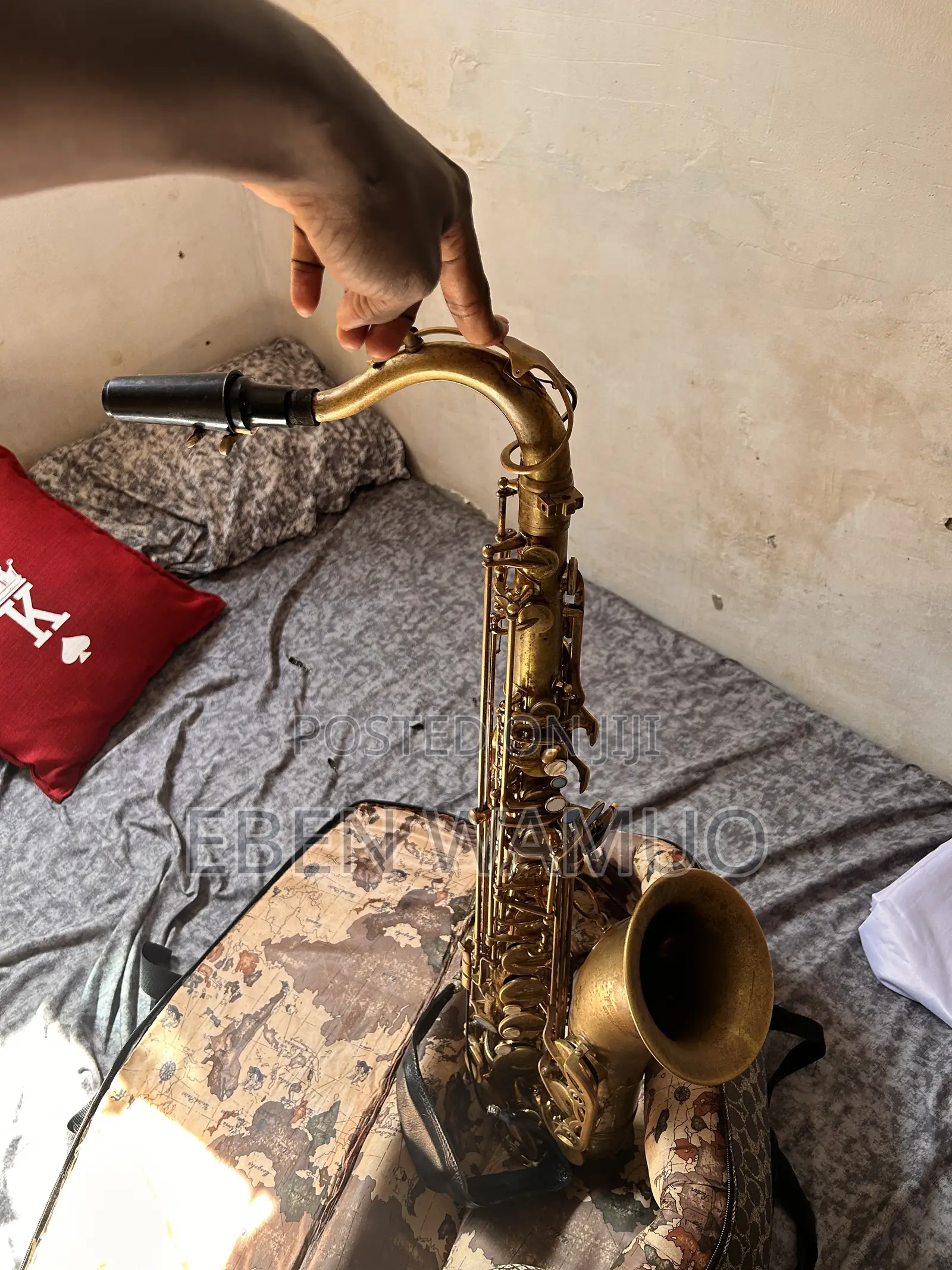 Professional Tenor Saxophone With Bag Strap