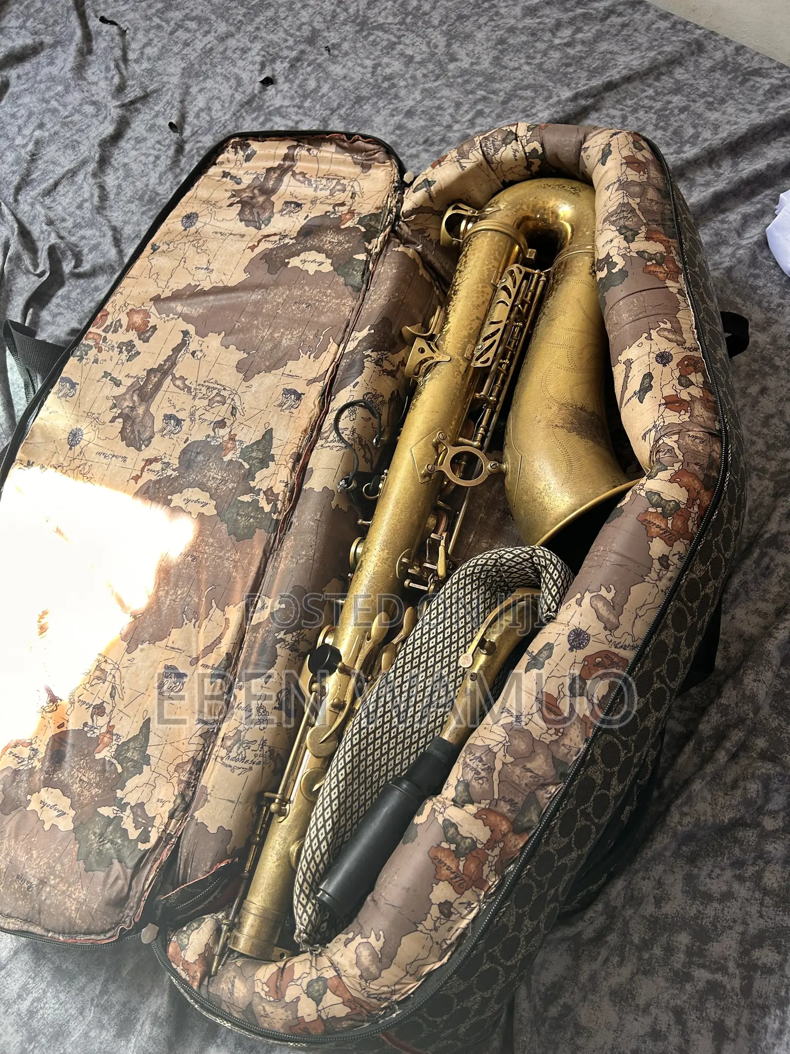 Professional Tenor Saxophone With Bag Strap