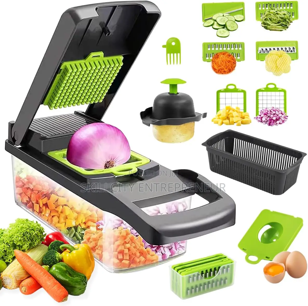 16 Pc's Multifunctional Slicer