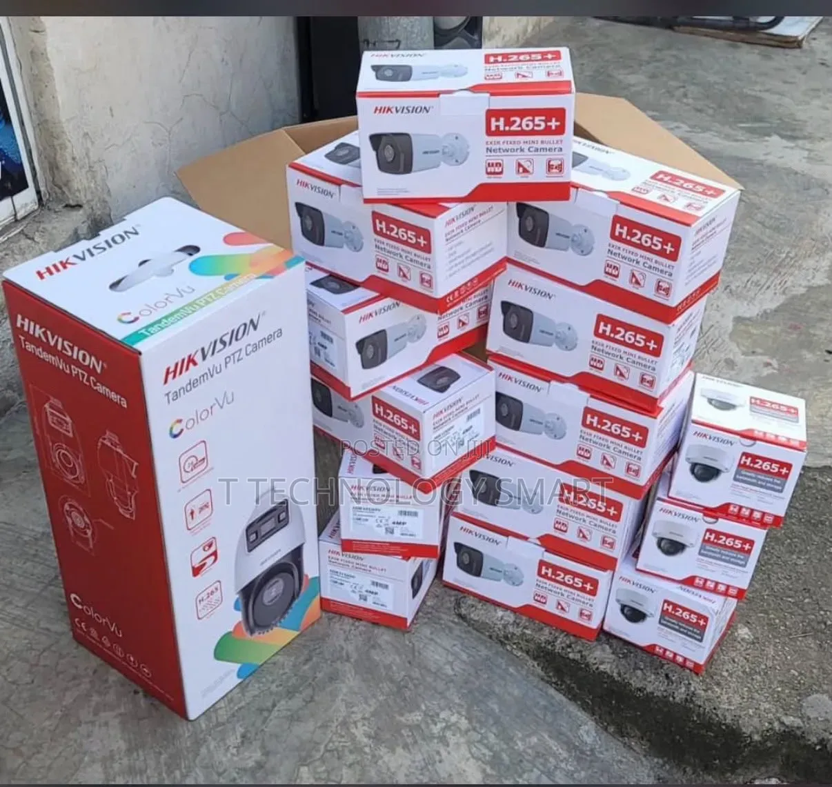 Ip Hikvision 4mp Network Camera H.265+