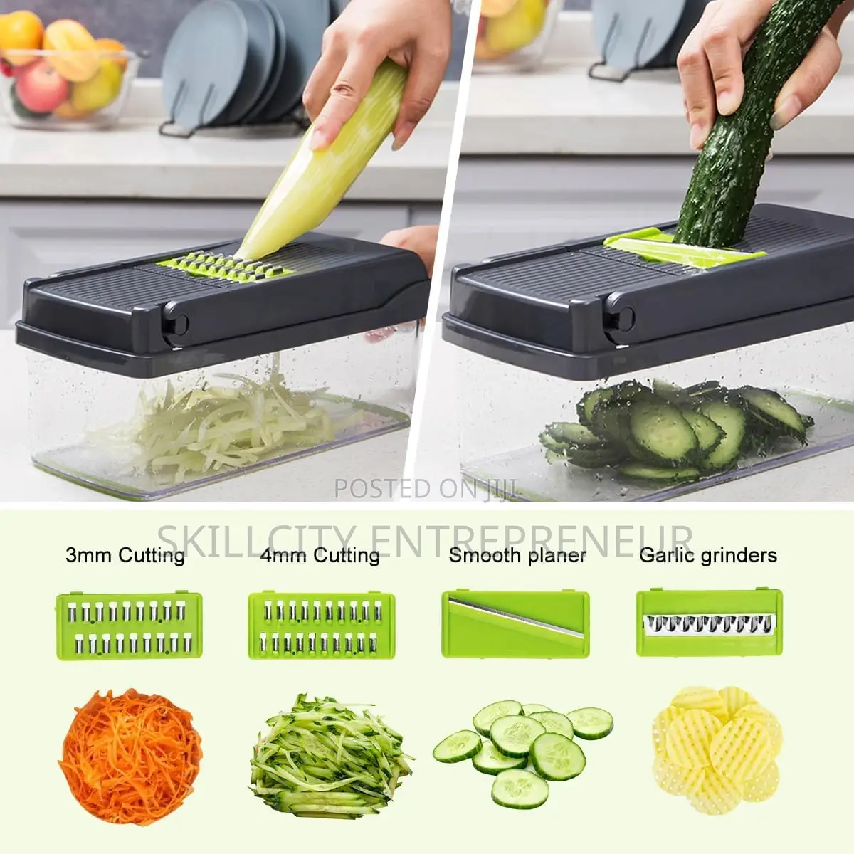 16 Pc's Multifunctional Slicer