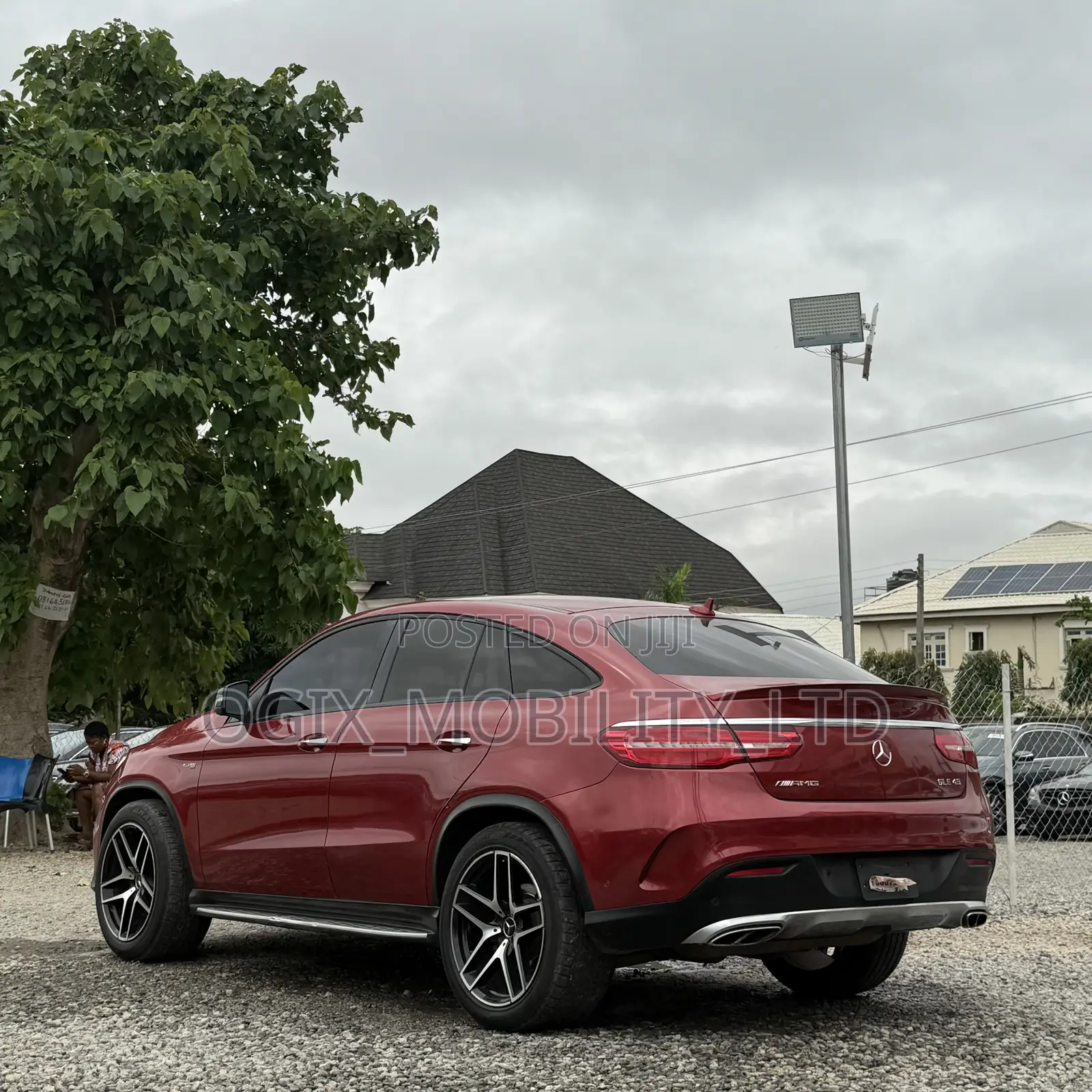 Mercedes-Benz GLE-Class 2017 Red