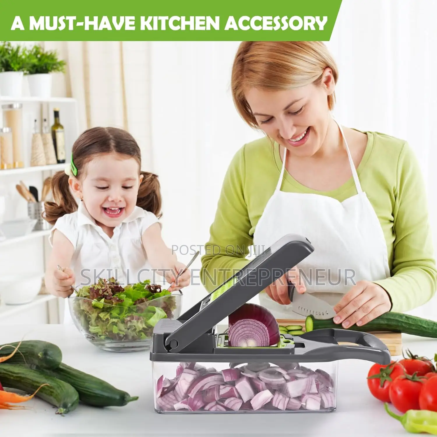 16 Pc's Multifunctional Slicer