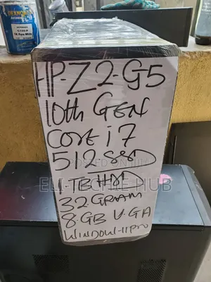 Desktop Computer HP Z2 G5 SFF 32GB Intel Core i7 HDD+SSD 512GB