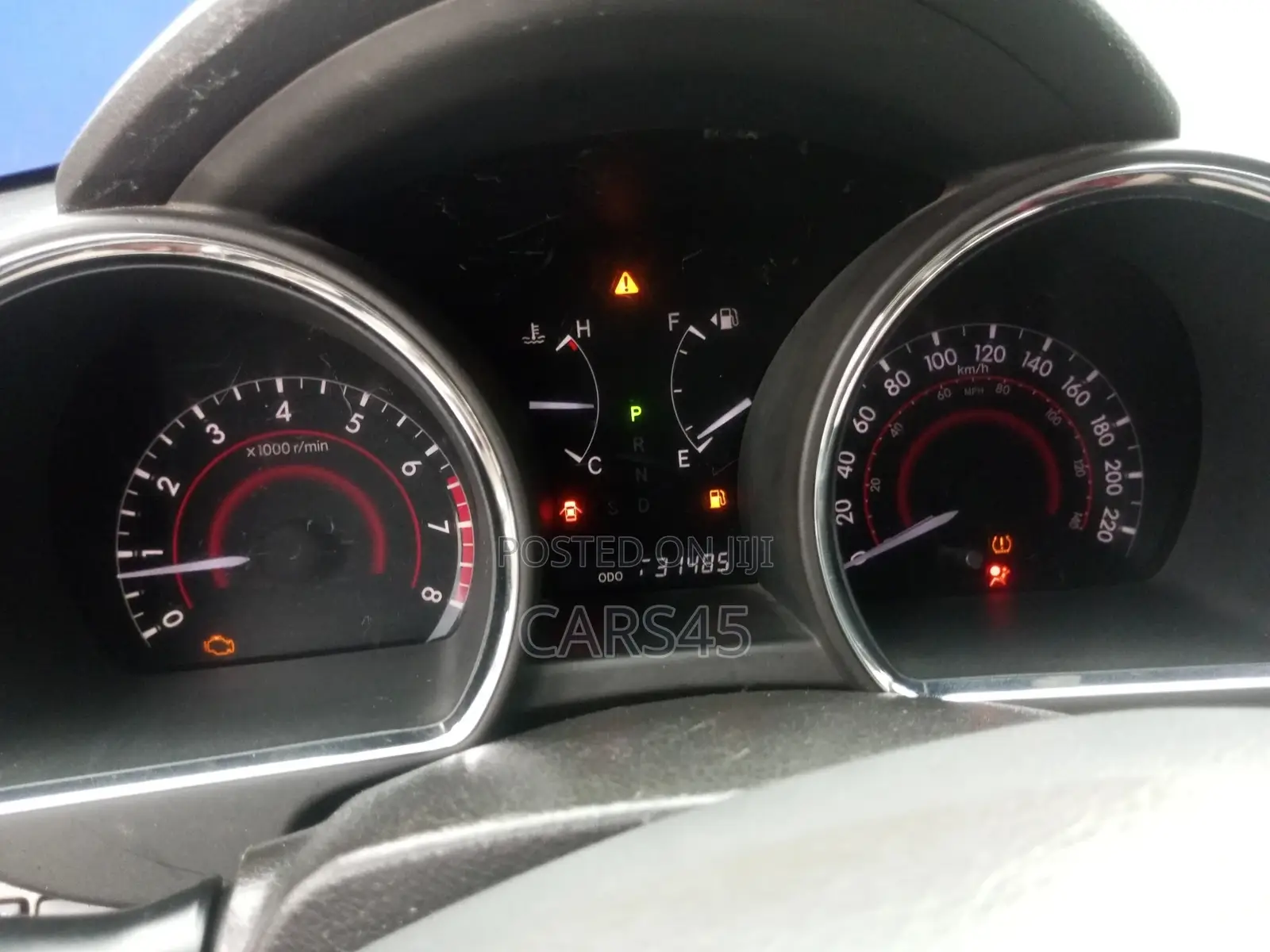 Toyota Highlander 2010 Red