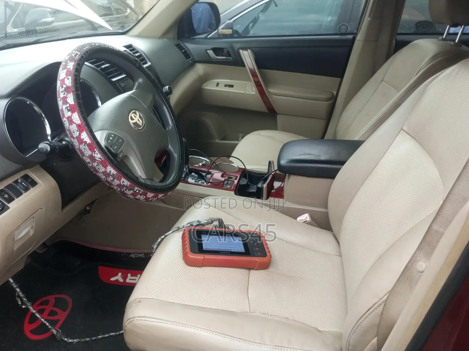 Toyota Highlander 2010 Red