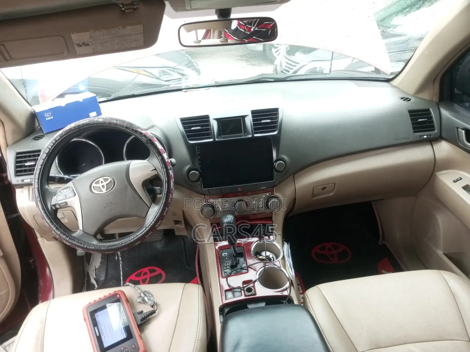 Toyota Highlander 2010 Red
