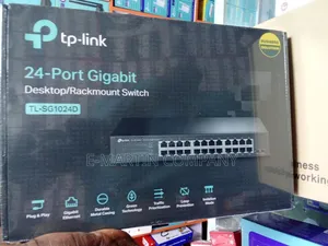 T-P Link 24port Switch Gigabyte.