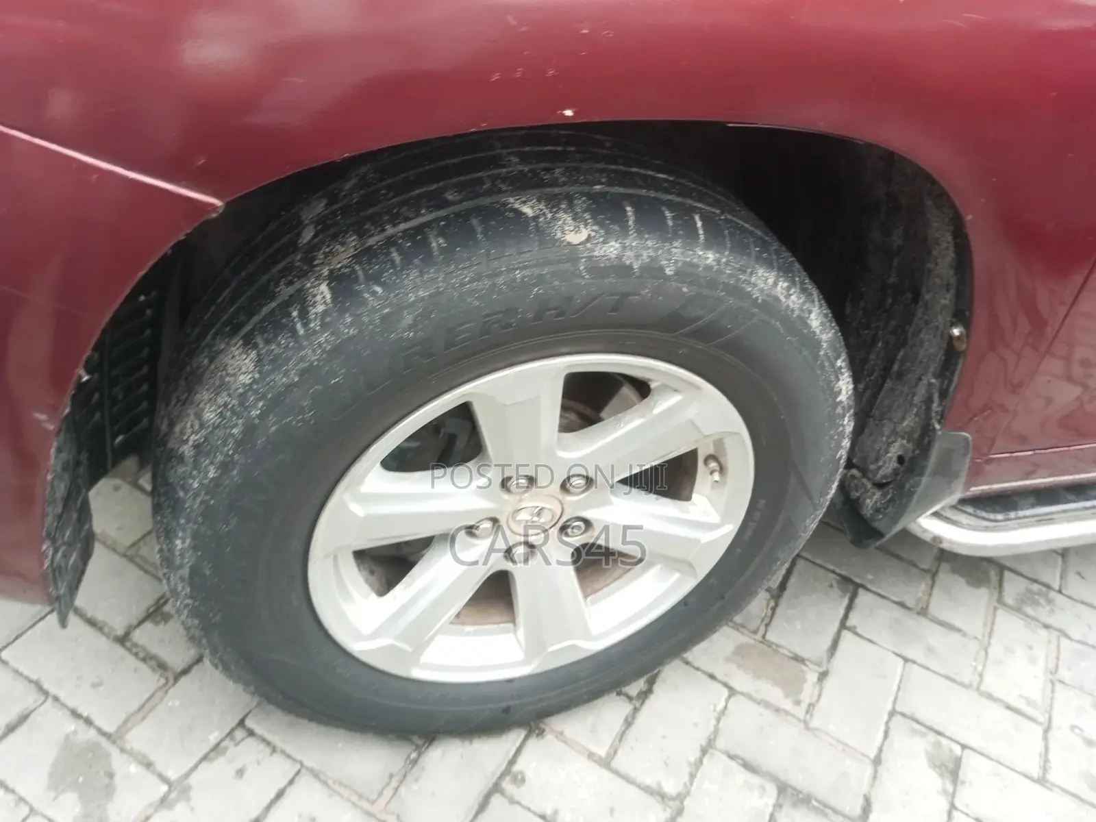 Toyota Highlander 2010 Red