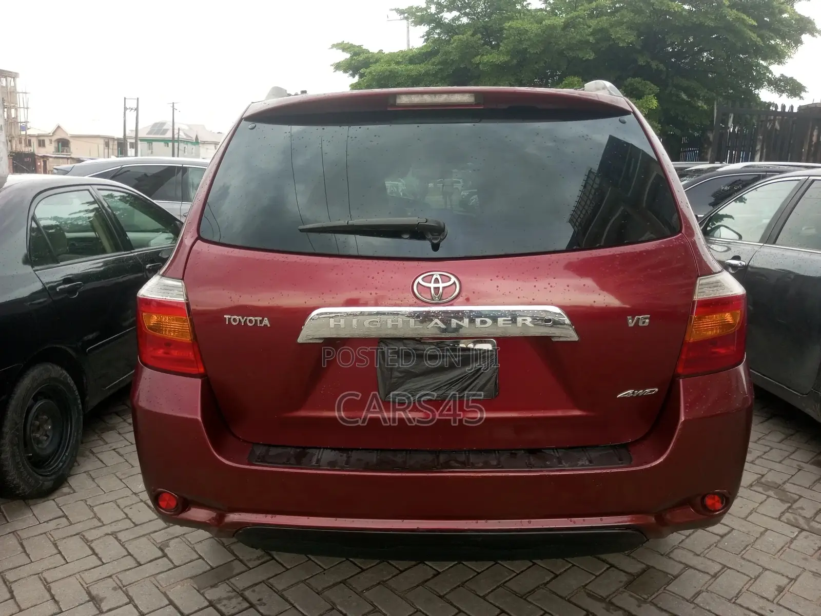 Toyota Highlander 2010 Red