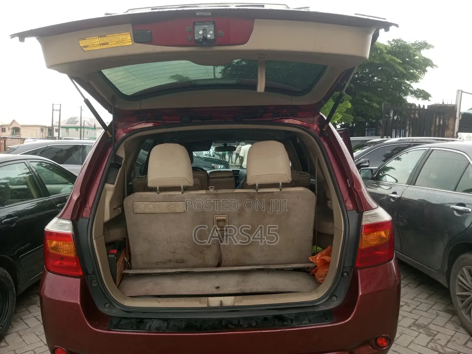 Toyota Highlander 2010 Red