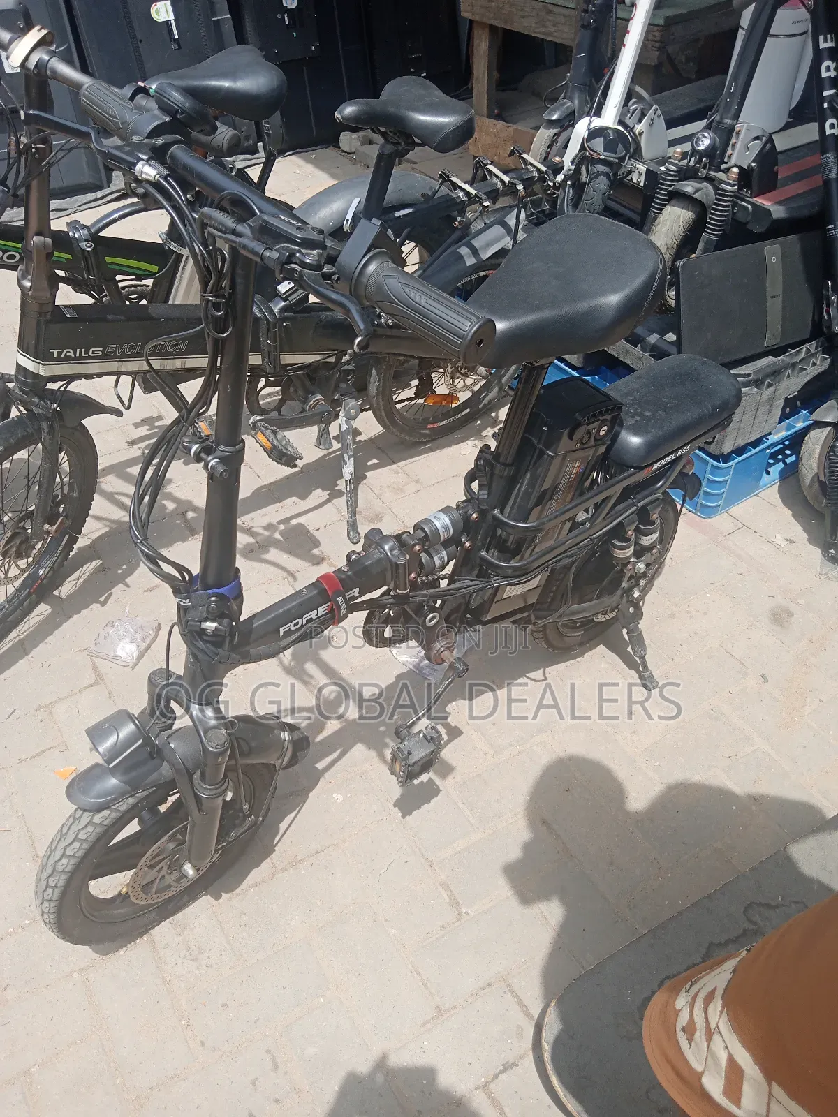 Compact Folding E-Bike