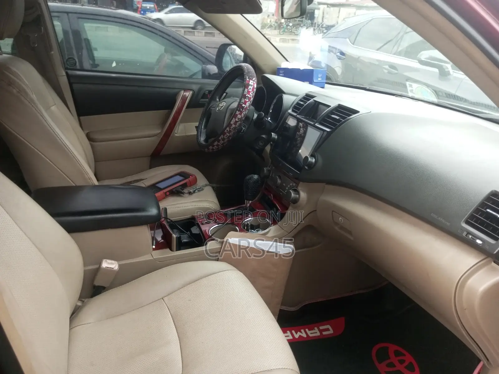Toyota Highlander 2010 Red
