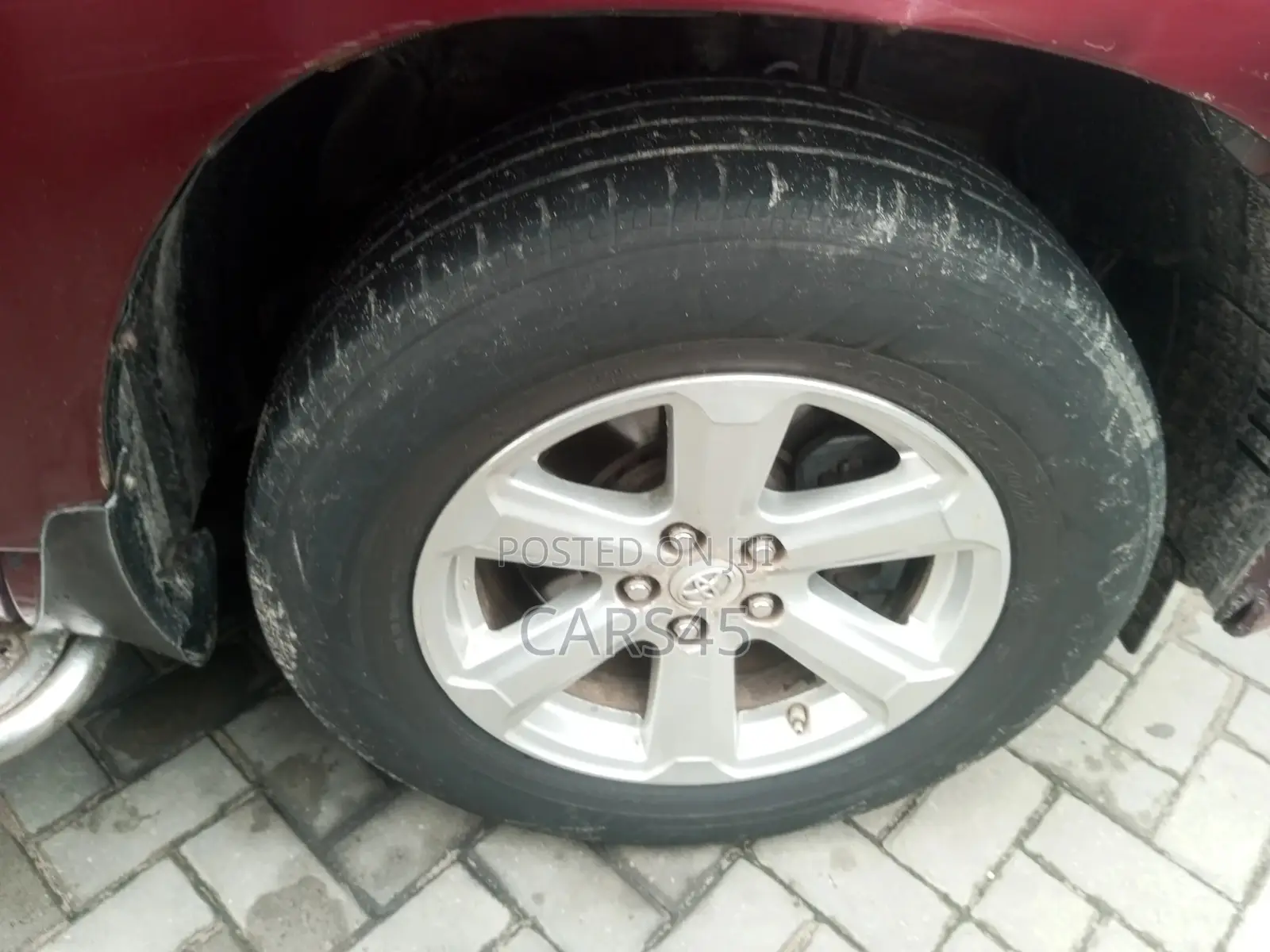 Toyota Highlander 2010 Red