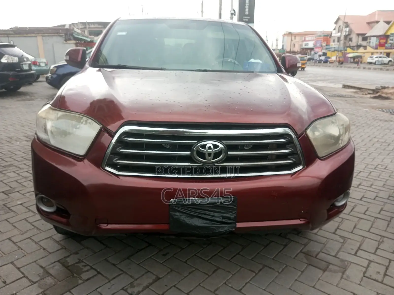 Toyota Highlander 2010 Red