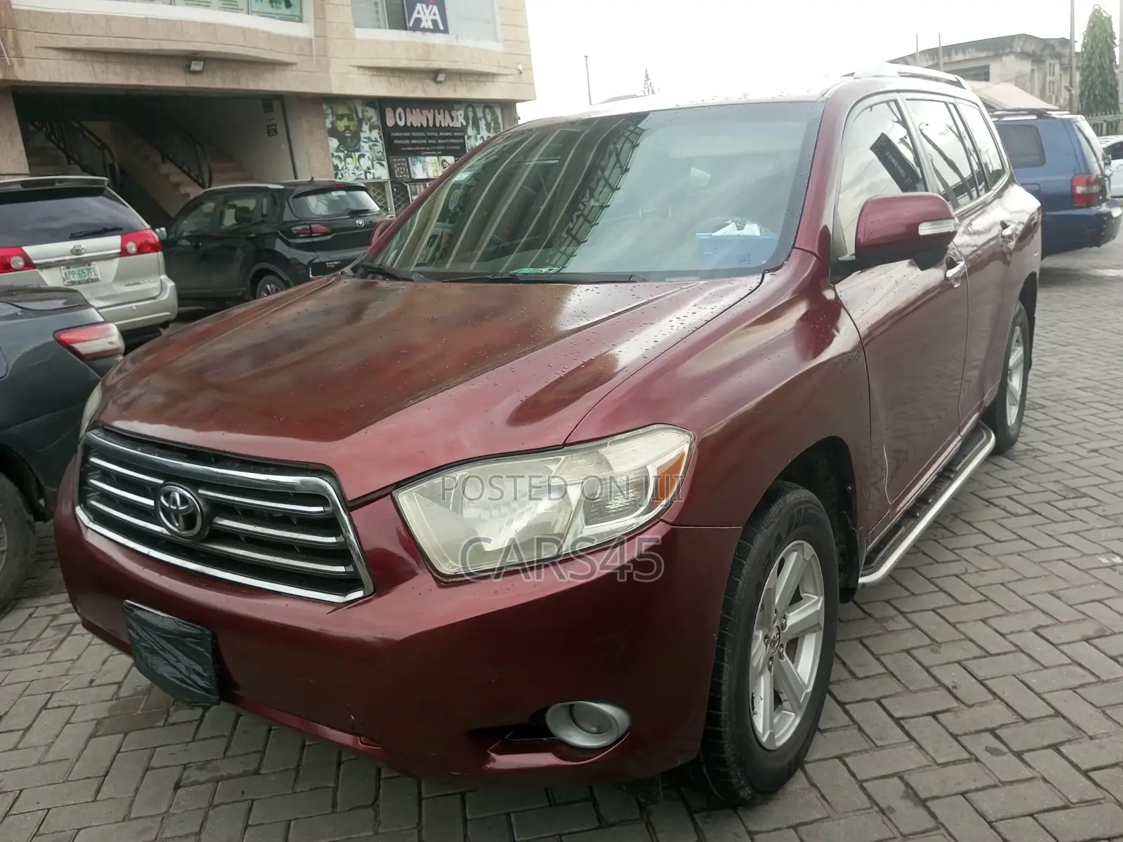 Toyota Highlander 2010 Red