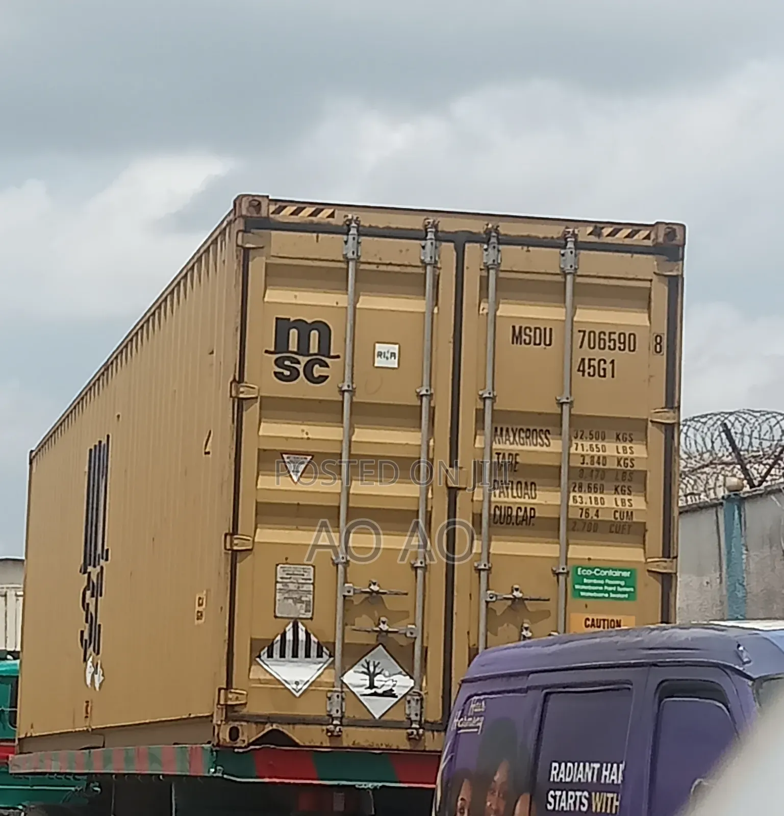 40ft Containers (7 Units)