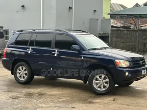 Toyota Highlander Limited V6 2005 Blue